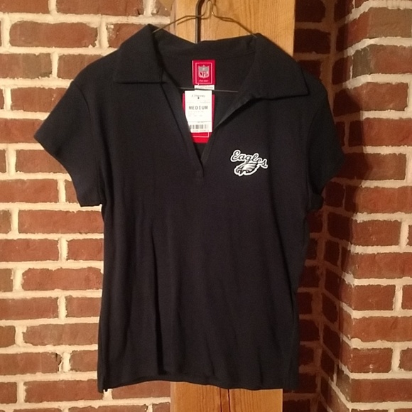 Womens Philadelphia Eagles polo shirt - Picture 1 of 3